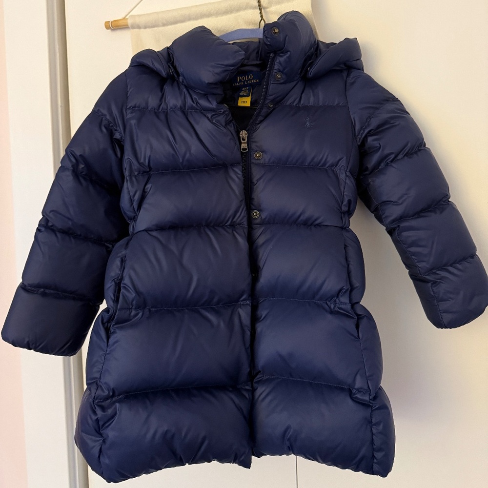 Ralph Lauren toddler girl down coat
